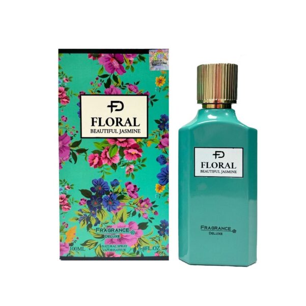 Deluxe Floral Jasmine Perfume 100ml – Elegant and long-lasting fragrance with free shipping.