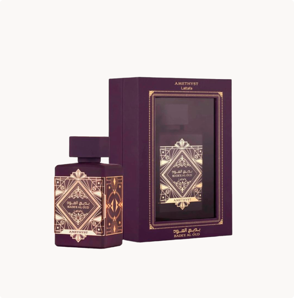 home perfumes arabes Lattafa Badee AlOud Amethyst 100ml (Brown)