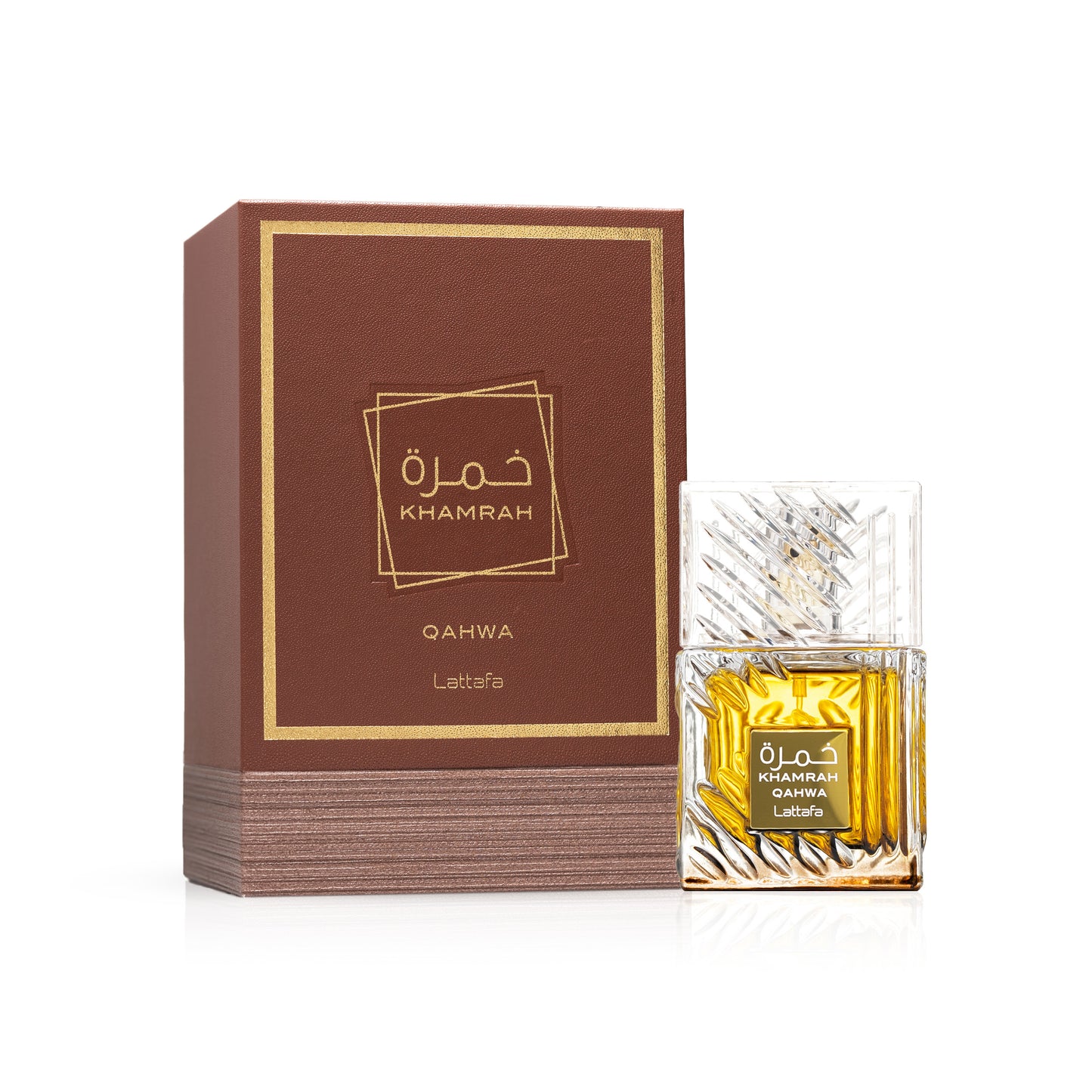 Lattafa Khamrah Qahwa 100ml – Oriental perfume with coffee and vanilla, long-lasting fragrance with warm and sweet notes