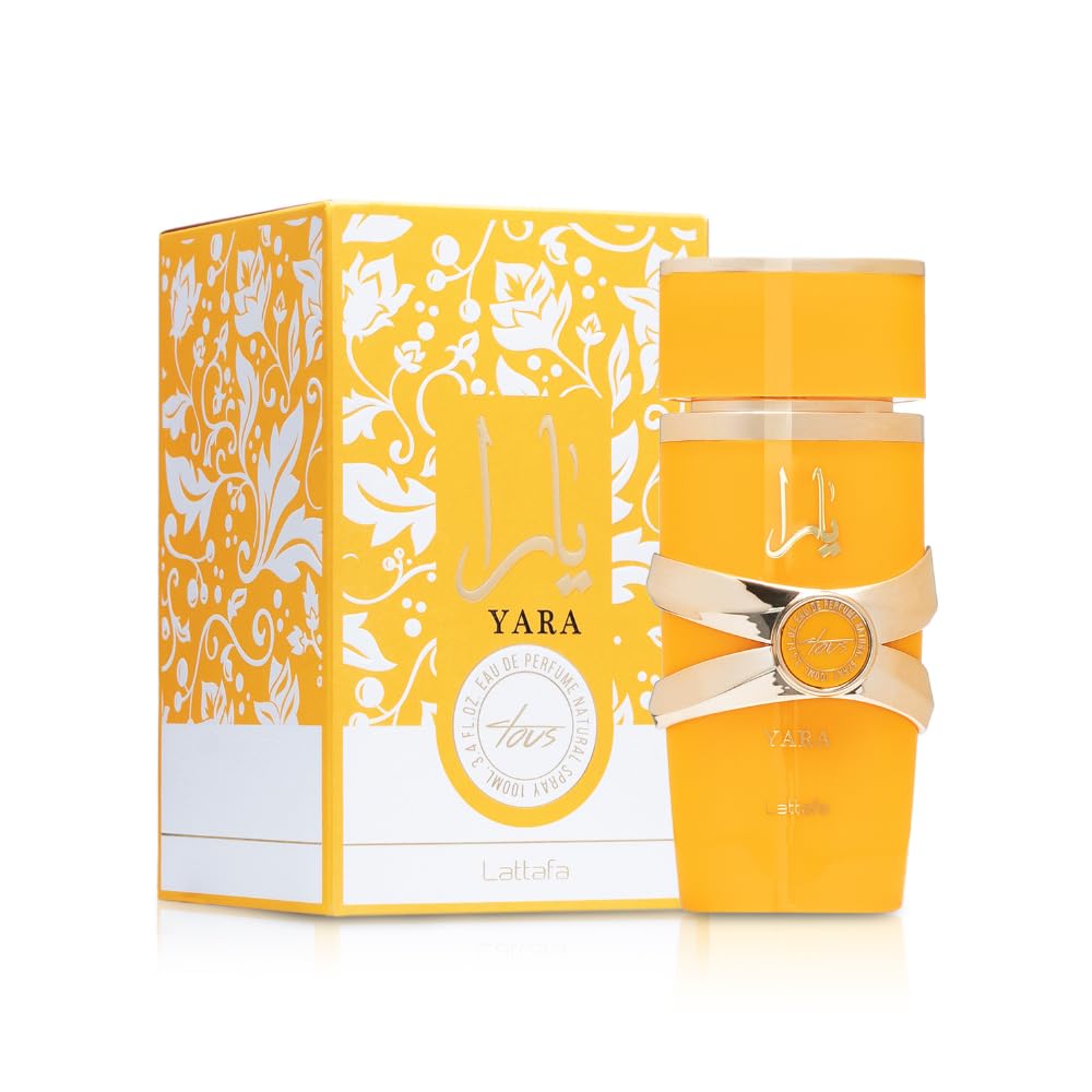 Lattafa Yara Tous 100ml – Exotic tropical perfume with mango and vanilla, long-lasting Arabic fragrance