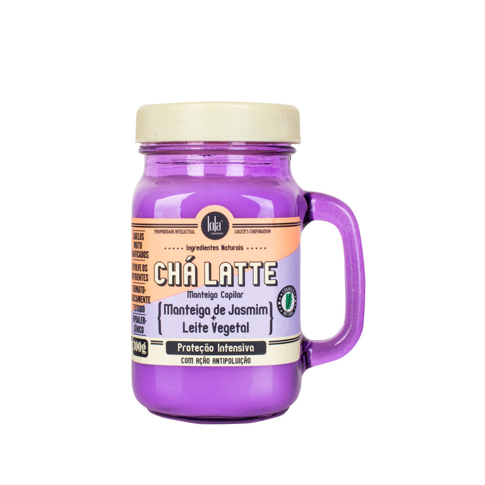 Lola Chai Latte 300g – Intensive hair repair mask enriched with jasmine butter for deep hydration, softness, and shine
