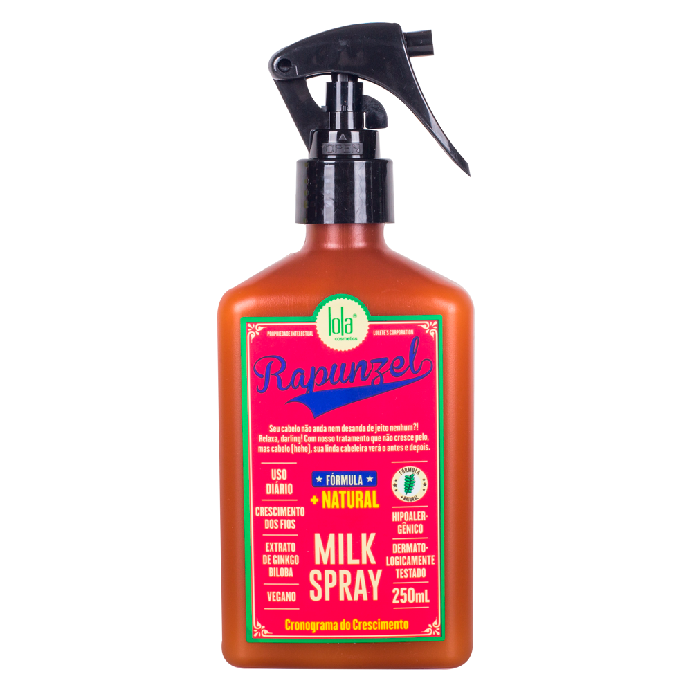 Lola Rapunzel Milk Spray 250ml – Hydration and strength for healthier, stronger, and revitalized hair.