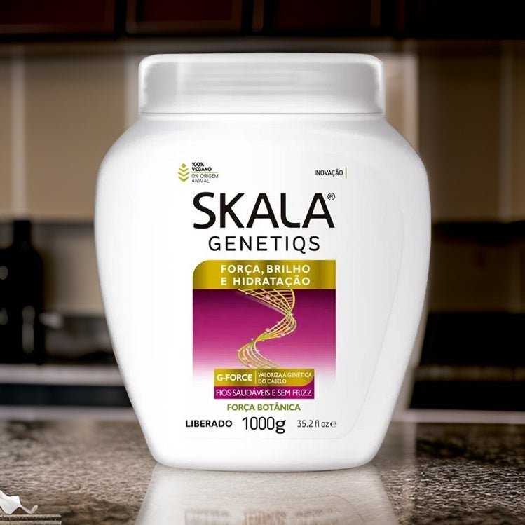 SKALA GENETIQS 1000g – Hair treatment for deep hydration and strength. Vegan formula for curly and frizzy hair