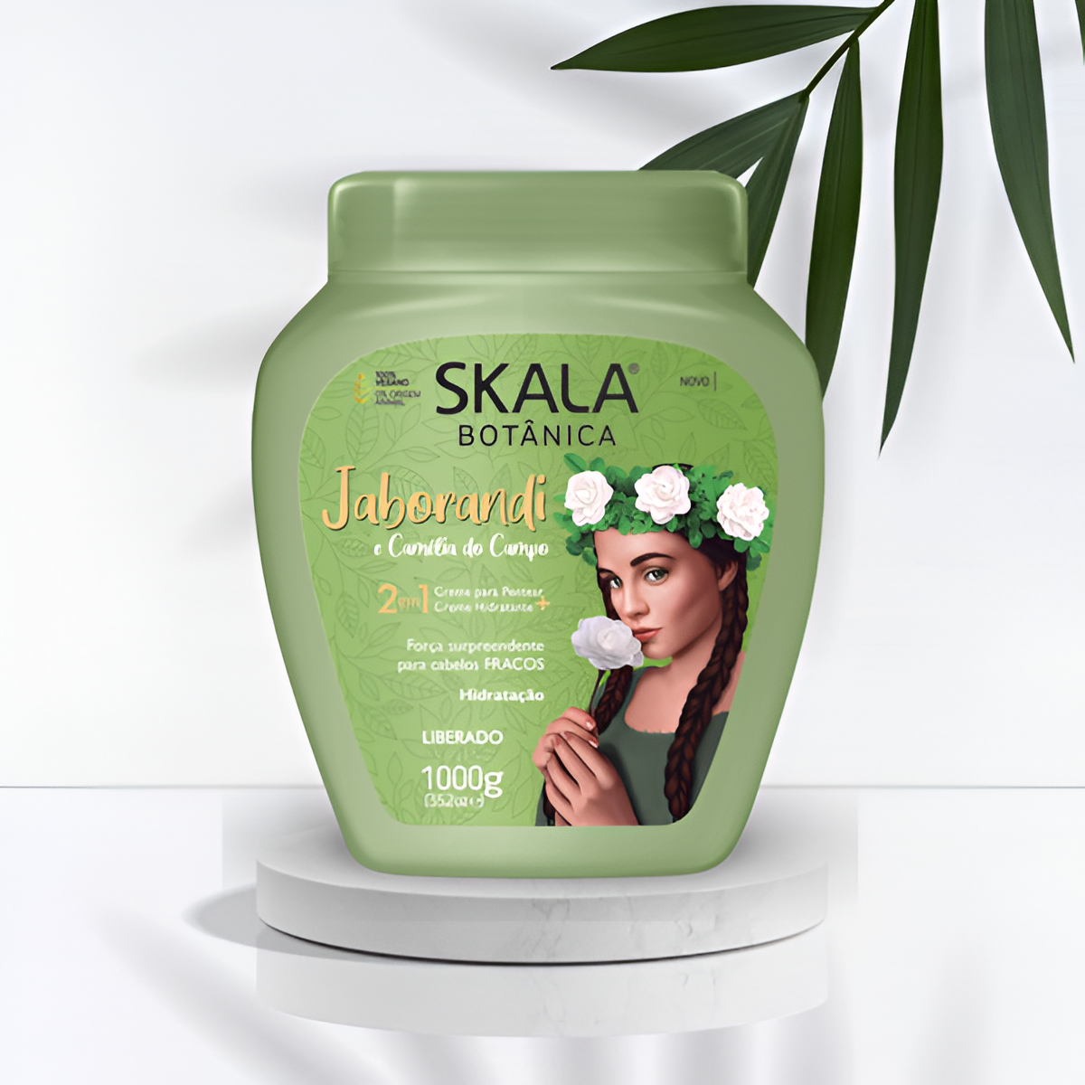 Skala Jaborandi & Camellia 1000g – Strengthening and nourishing vegan hair mask for healthy hair.