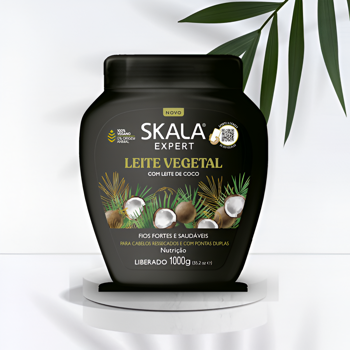 Skala Vegetable Milk with Coconut 1000g – Nourishing and hydrating hair mask for all hair types.