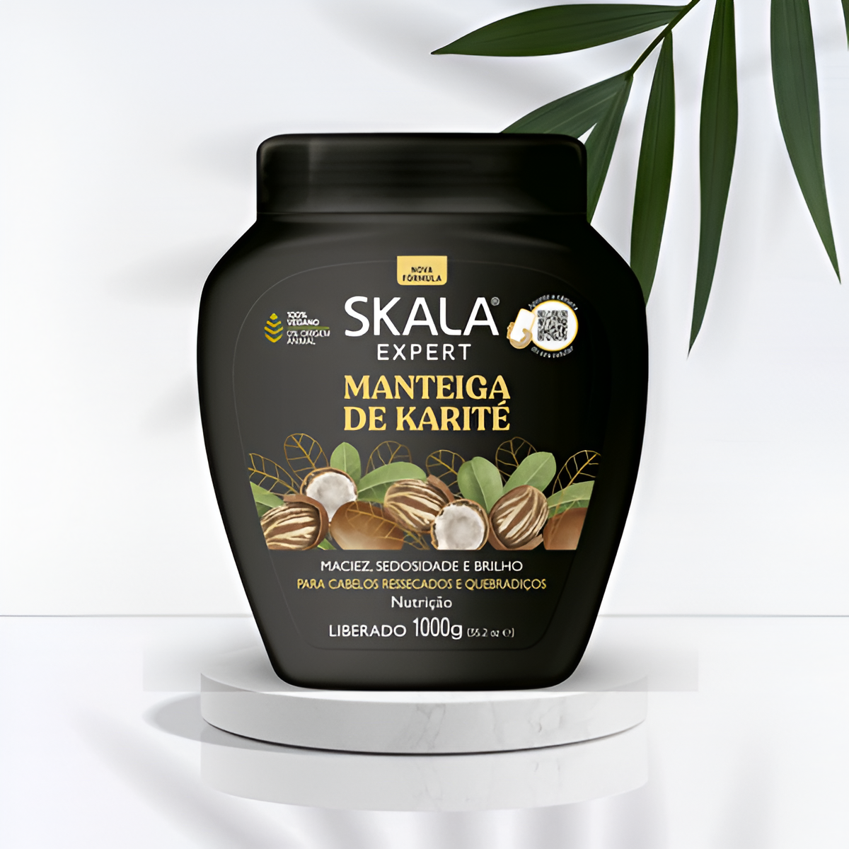 Skala Shea Butter 1000g – Deep repair vegan hair mask for dry and damaged hair.