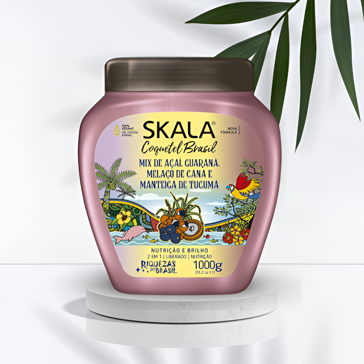 SKALA COQUETEL BRASIL MIX DE ACAL GUARANA, MELACO DE CANA E MANTEICA DE TUCUMA 1000g