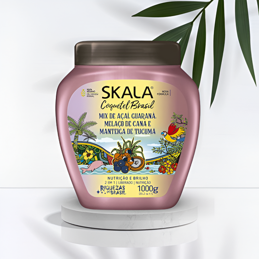 SKALA COQUETEL BRASIL MIX DE ACAL GUARANA, MELACO DE CANA E MANTEICA DE TUCUMA 1000g