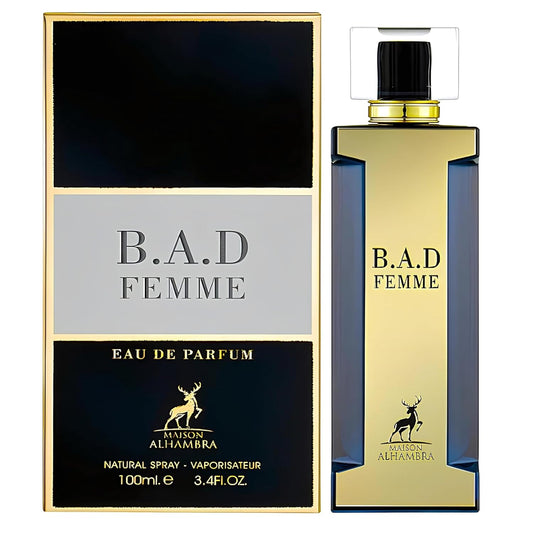 B.A.D by Maison Alhambra for Women – 3.4 oz Eau de Parfum (EDP) Spray