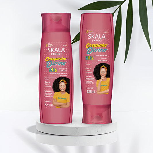 SKALA KIT SHAMPOO + ACONDICIONADOR CRESPINHO DIVINO