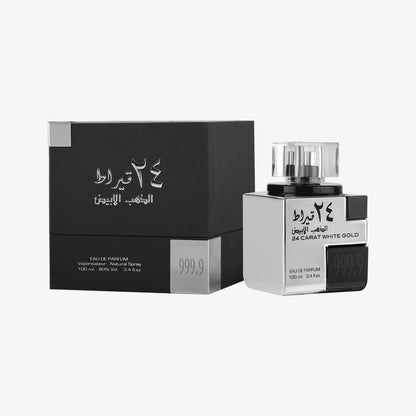 Lattafa 24 Carat White Gold EDP Spray 100ml