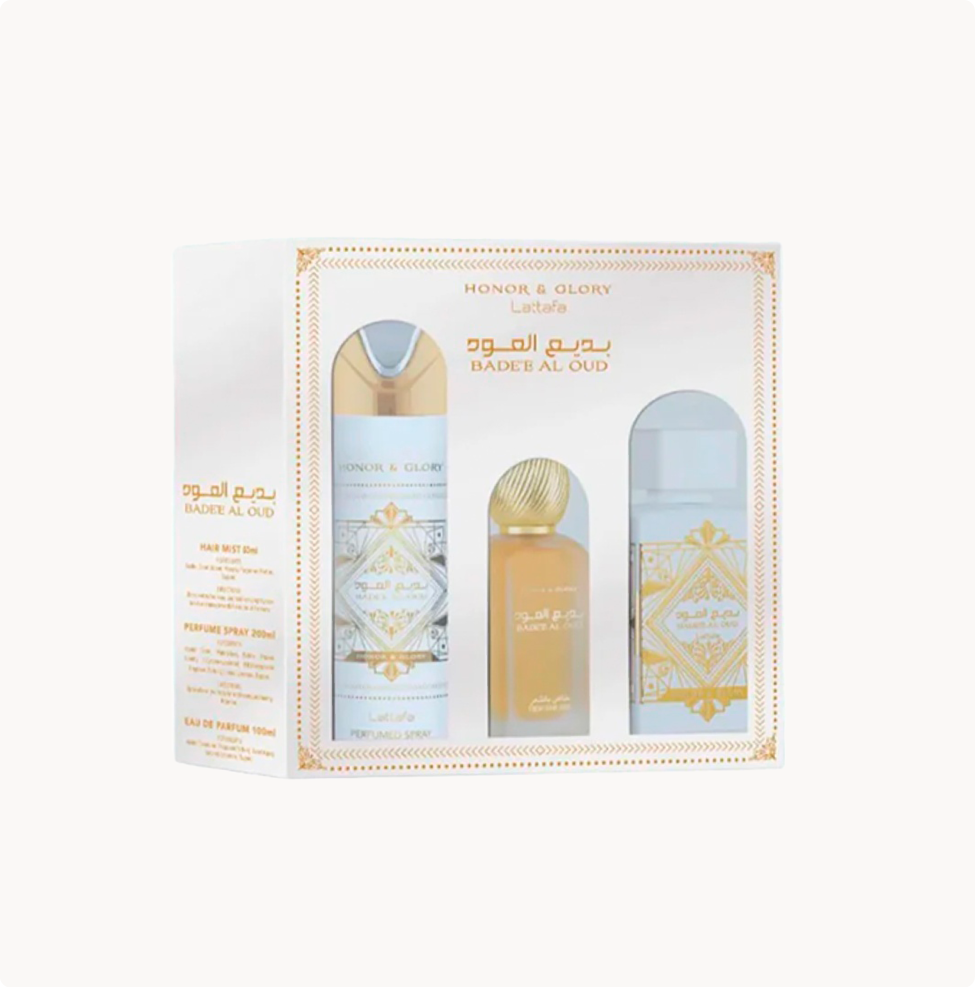perfumes home arabes Lattafa BadeeAl OudHonor & Glory EDPS pray 100ml