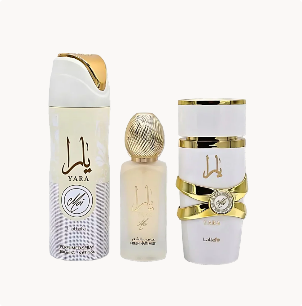 Lattafa Yara Moi EDP Spray 100ml & DeoSpray 200ml & Fresh Hair Mist