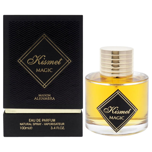 Maison Alhambra Kismet Magic 3.4 oz EDP for Men | Sweet Amber Vanilla Fragrance