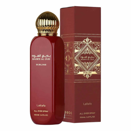 Lattafa Badee Al Oud Sublime Spray para todo el cuerpo 150 ml