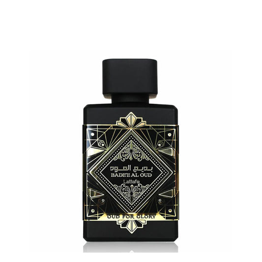 Lattafa Badee Al Oud For Glory EDP Spray 100ml & Deo Spray 200ml & Fresh Hair Mist (3 pcs/ Case)