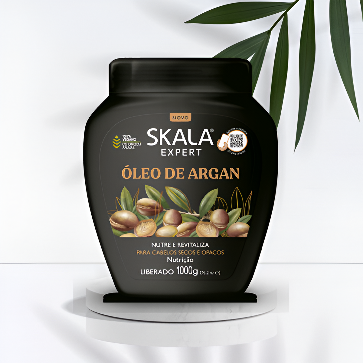 Skala Oleo de Argan 1000g – Deep treatment cream for dry and damaged hair.