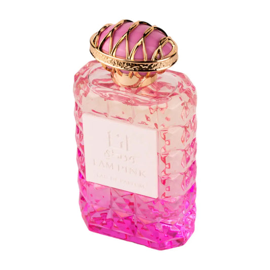 Wadi Al Khaleej I Am Pink 100ml – Elegant Arabic perfume with a floral and fresh scent.